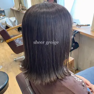 セミロング カラー 代表🎀 ふわモテ愛 され髪🩷yumiのヘアスタイル