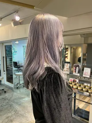 ミディアム カラー happy  man 🌸クロスパーマ🌸のヘアスタイル
