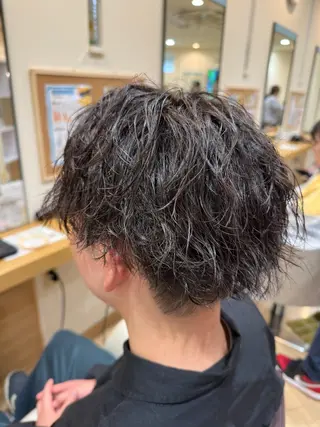 パーマ 玉木 雄也のヘアスタイル