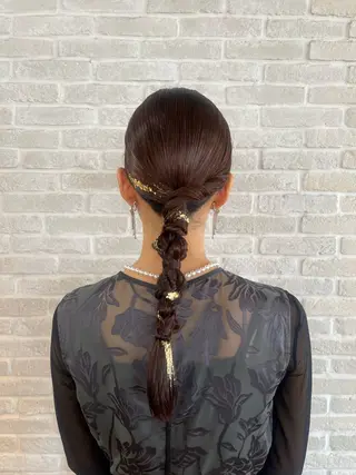 ロング ヘアアレンジ Topstylist YUKIのヘアスタイル