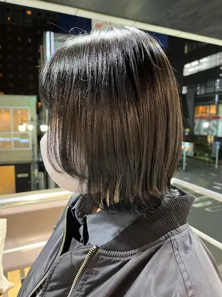 カラー カットパーマ 🌀あさみのヘアスタイル