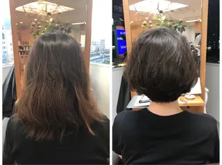ショート カラー 松本 俊樹のヘアスタイル