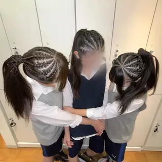 ロング ヘアメ🎀推しカラー 🥣横浜/しほ🧸のヘアスタイル