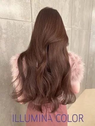 ロング カラー Glimpseあやね 🎀大濠/髪質改善のヘアスタイル