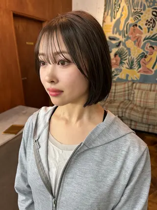 ショート ハシモトタケル🌿 ボブ/レイヤーカットのヘアスタイル