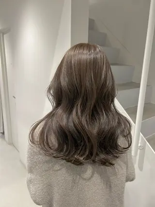 ミディアム 艶髪カラー×髪質改善 🎀中島鈴菜のヘアスタイル