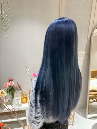 ロング カラー 🌷花屋併設サロン 荘司まゆり🌷のヘアスタイル