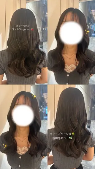 ロング sakura カットモデル募集💖のヘアスタイル