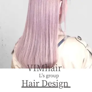 ロング カラー ヘアアレンジ VIM hairおもろまち店のヘアスタイル