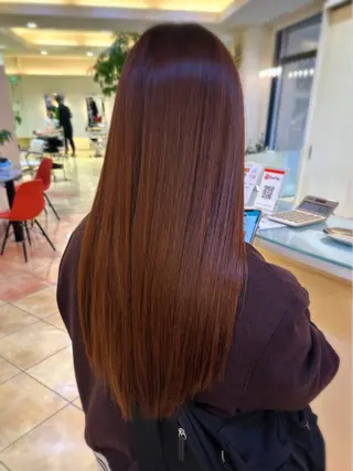 ロング カラー 小顔レイヤー💗 木村実樹のヘアスタイル