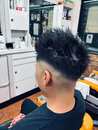 ショート やました 理容所のヘアスタイル