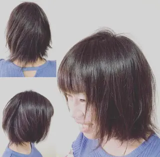 ミディアム 横田 尚登のヘアスタイル
