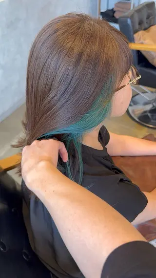 ミディアム 打越 虎瑠のヘアスタイル