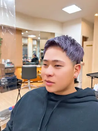 カラー メンズ 竜生 #メンズ特化のヘアスタイル