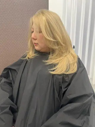 ミディアム welring hair salonのヘアスタイル
