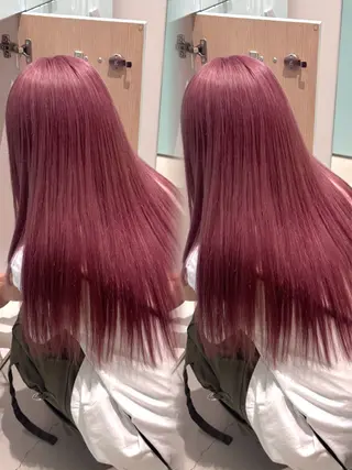 ロング カラー GEM/ハイトーン /名駅/kanaeのヘアスタイル