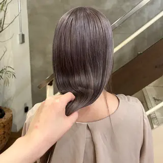 セミロング カラー レイヤーカット🌟 きだに りののヘアスタイル