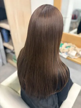 ロング hair studio Zen【ヘアー　スタジオ　ゼン】所属・京都駅/透明感カラー 🖤sakiのヘアスタイル