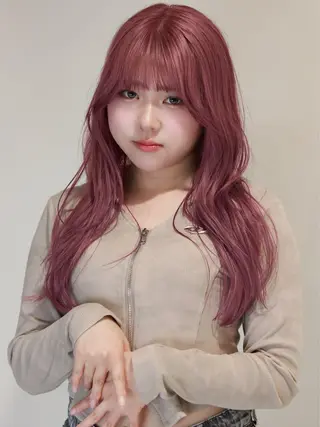 ロング カラー 浅野 匠のヘアスタイル