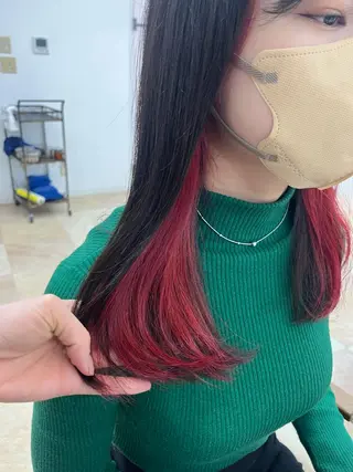 カラー 🫧いとうりお🫧 ショート/レイヤーのヘアスタイル
