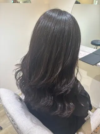 ミディアム 中田 渚のヘアスタイル