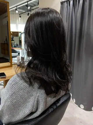 ミディアム カラー iroha/ n.w.h🎀のヘアスタイル