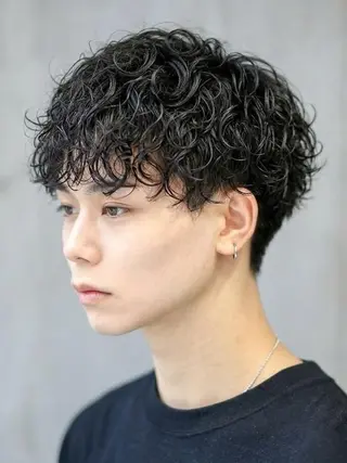 ショート カラー 艶髪⭐️白髪ぼかし ⭐️田玉裕樹のヘアスタイル