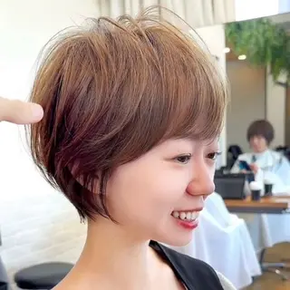 ショート 豊中/ショート特化/ 似合わせ/たかいのヘアスタイル
