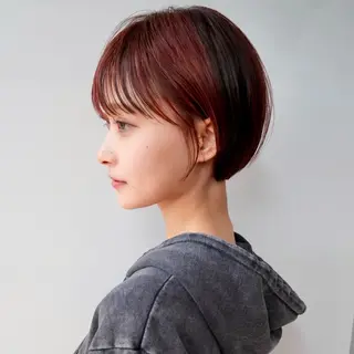 ショート カラー ハイトーンカラー/ さらさのヘアスタイル