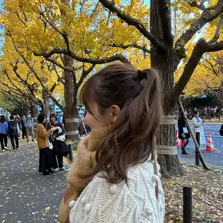 ロング カラー ヘアアレンジ fiorista🌼 ayanaのヘアスタイル