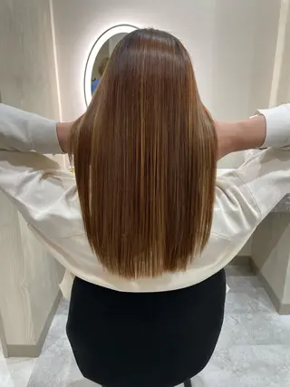 セミロング パーマ 渕崎 彩子のエステ・リラクイメージ