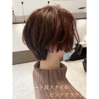 ショート カラー 坂井田 浩樹のヘアスタイル