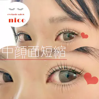 マツエク・マツパ nico所属・nico:) 金井 紗楽のマツエク・マツパデザイン