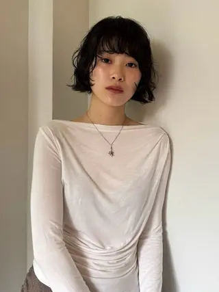 ミディアム カラー ヘアアレンジ mina 🌷のヘアスタイル