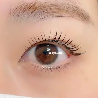 ミディアム カラー パーマ ヘアアレンジ メンズ キッズ ネイル マツエク・マツパ アイブロウ 𝑹 eyelashのマツエク・マツパデザイン