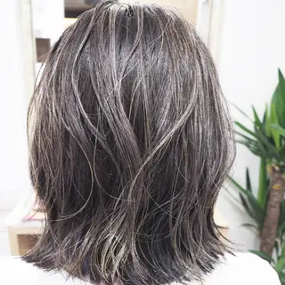 ミディアム 土屋 貴章のヘアスタイル