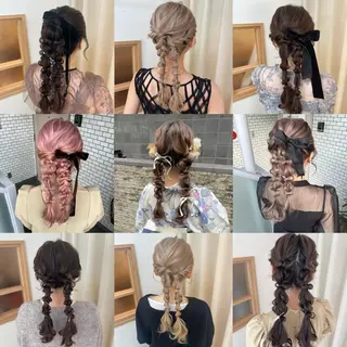 ヘアアレンジ 参列・イベントヘア♡ ゆいなのヘアスタイル