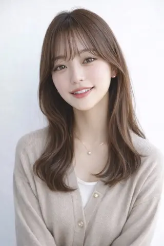 ミディアム カラー 田村和範/似合わせ カラー/髪質改善のヘアスタイル