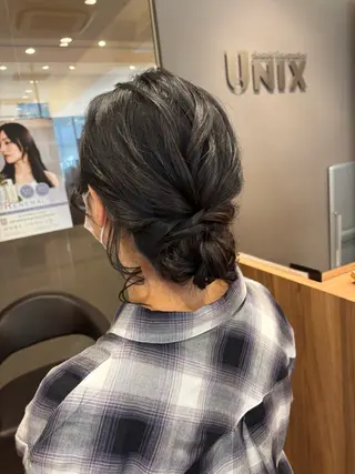 ヘアアレンジ 透明感カラー🩵 Arisaのヘアスタイル