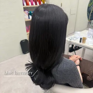 ロング カラー 縮毛矯正/ベージュ カラー🧸綾里のヘアスタイル