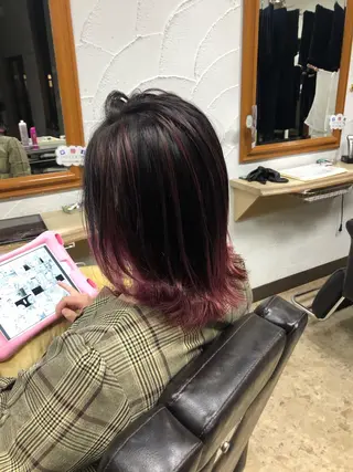 ミディアム 小松崎 咲楽のヘアスタイル