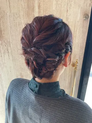 ヘアアレンジ 岡村 真子のヘアスタイル