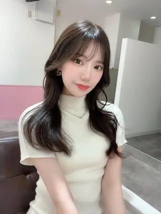 ロング 髪質改善韓国レイヤー SHIORI🦋のヘアスタイル