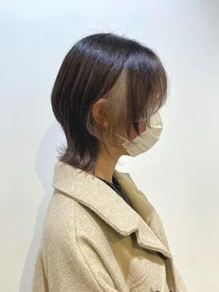 ショート 大阪ウルフカット ハッシュカットのヘアスタイル