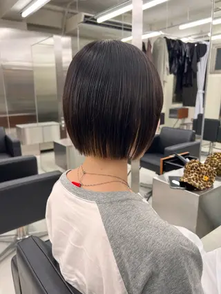 ショートボブ/似合 わせショート/表参道のヘアスタイル