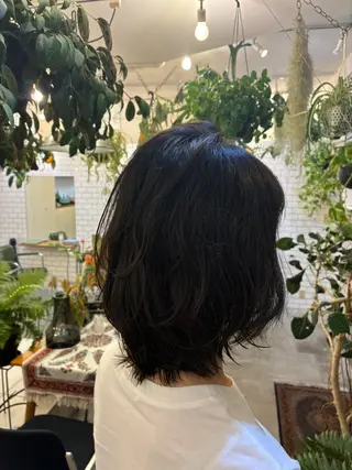 ミディアム パーマ 💐レイヤー/ 暖色/りゅーき💐のヘアスタイル