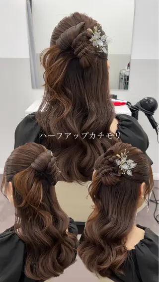 ロング 薄田 珠美のヘアスタイル