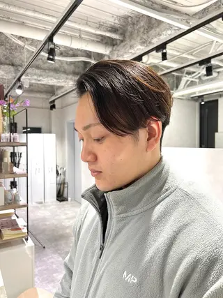 ショート 関西センターパート メンズモデル募集のヘアスタイル