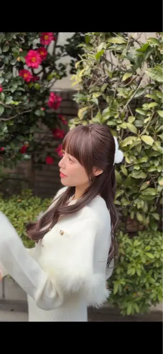 ロング カラー ご新規様限定 透明感カラーKANAのヘアスタイル