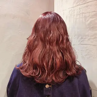 ミディアム カラー 櫻井 愛弓のヘアスタイル